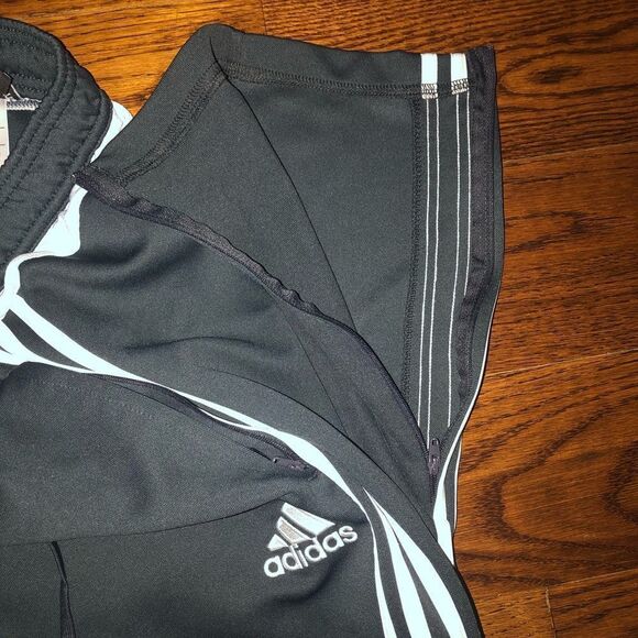 ADIDAS Mens Grey White Stripe Tiro Tapered Training Jogging Pants XL - Picture 7 of 9
